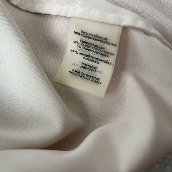 Alice & Olivia Abstract Printed Sleeveless Tank Top Blouse in Orange Multi - Picture 4 of 4